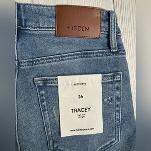 Hidden Women's High Rise Blue Jeans